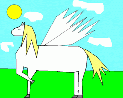 Божественный конь Мирошкина Мария 5 класс